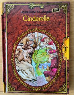 Heirloom Classics Cinderella Book Retold by Jane Carruth.