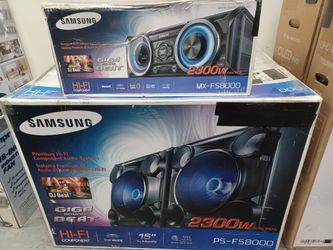 Samsung powerful Bluetooth shelf system with CD 💿  double USB  Bluetooth zbd radio.  Brand new
