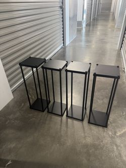 24” Black Stands