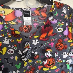 Disney Halloween Scrub 