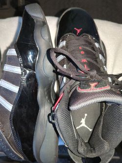 Jordan six rings red black