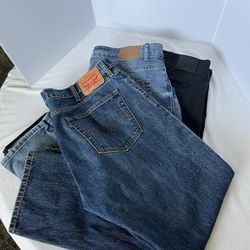 Three Men’s Jeans 40x30 Levi’s Red / Lee/Aeropostale
