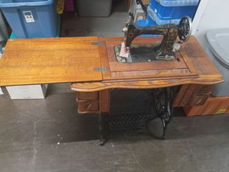 Vintage New England Queen Sewing machine with accessories for $30 OBO