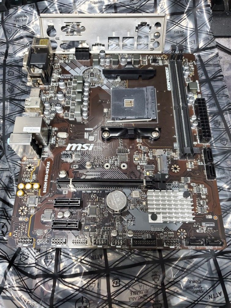 B450M AMD Motherboard 