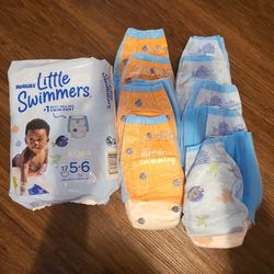 Huggins Little Swimmers Size 5-6