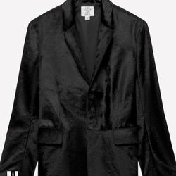 Special Collection Ludovic De Saint Sernin X ZARA  Leather Fur Blazer