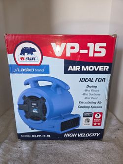 Vent VP-15 High Velocity Air Mover Fan Brand New (Price Is Firm)