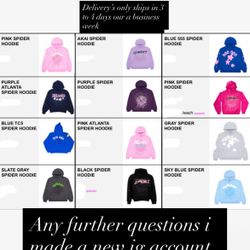 Denim Tiers And Spyder Hoodies 