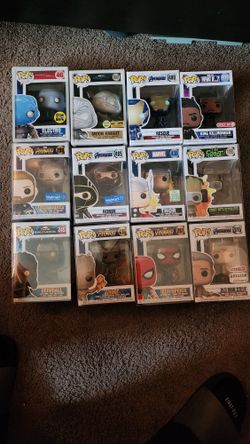 Marvel, Sonic Ect Funko Pops