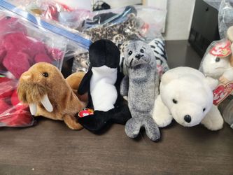 Original beanie babies pokar edition