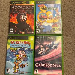 Microsoft original Xbox Video Games prices in description