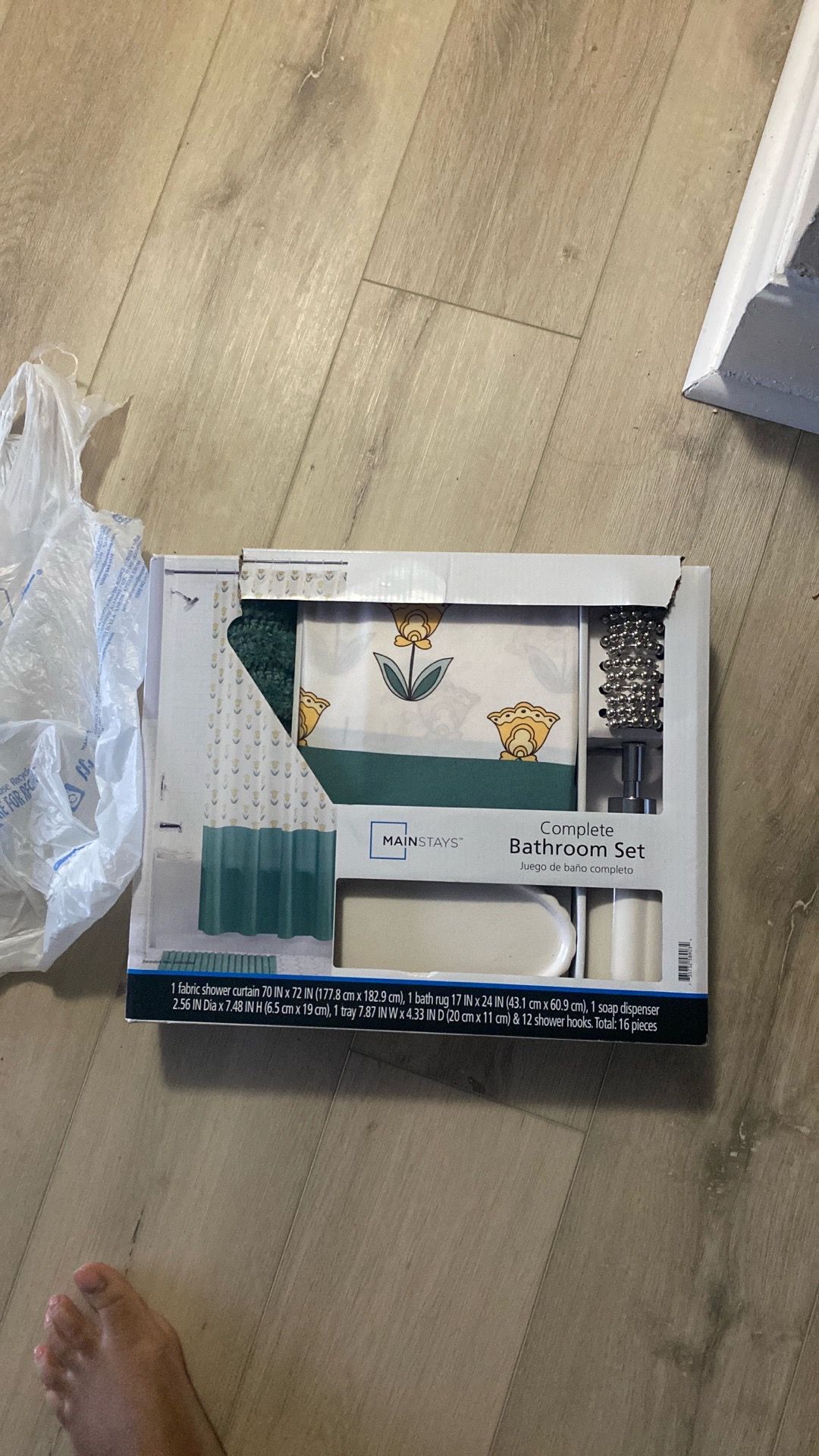 Bathroom Set in the box