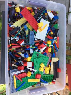 Box of LEGO