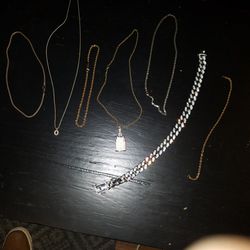 Chains Silver Gold 100 A Peice Obo