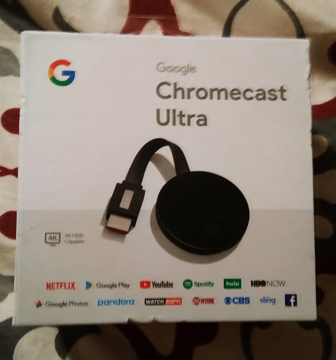 Google Chromecast Ultra. Brand New.In Box