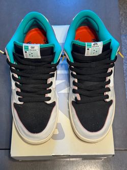 Nike Dunk SB Low x CSEF “White Clear Emerald” Size 10.5