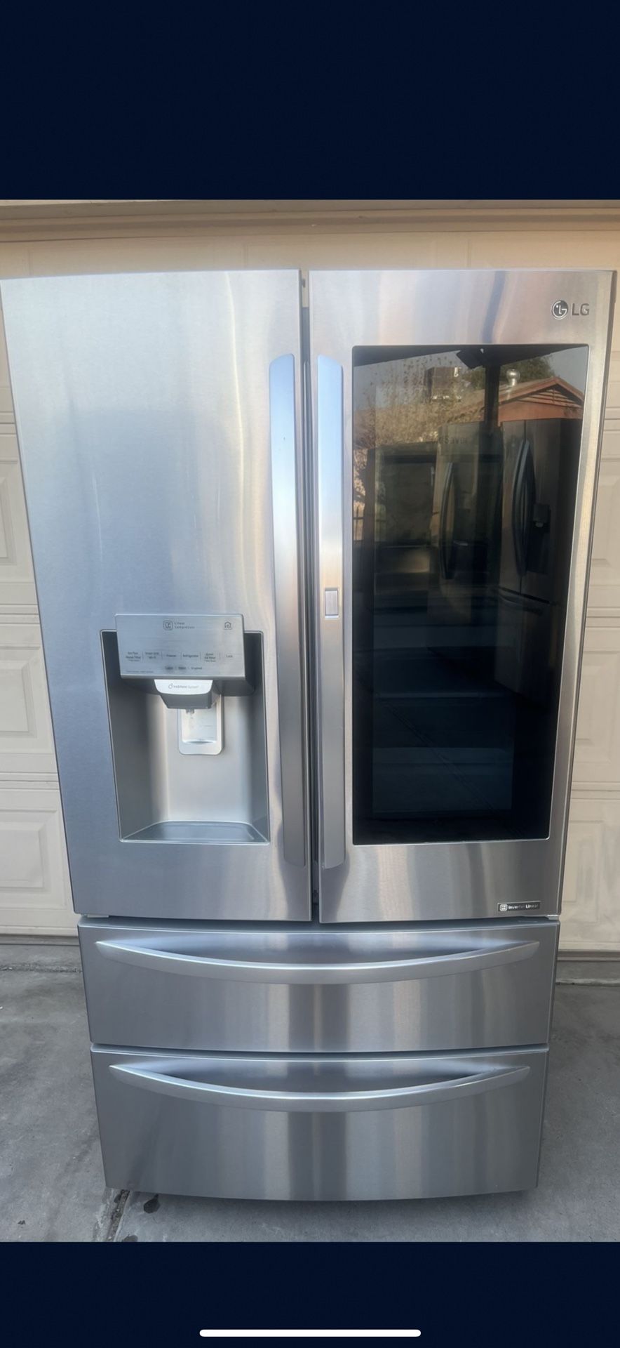 Refrigerador Lg Stainless Steel Everyting Work Good. 4 Door