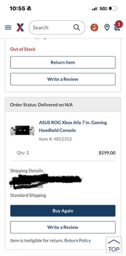 ASUS ROG Xbox Ally 7 in. Gaming Handheld Console