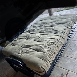 2 Mattress Futon Bed/Couch