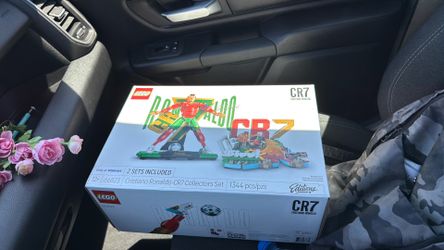 World Cup LEGO Cristiano Ronaldo –CR7 Special Edition 2 Sets in Box