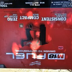 Milwaukee M18 Nailer New $250