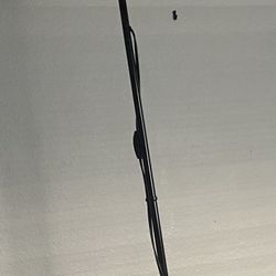 Modern Black Torchiere Floor Lamp – Great Condition  