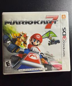 Mario Kart 7 – Nintendo 3DS $20