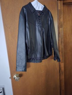 Men's Leather Shirt