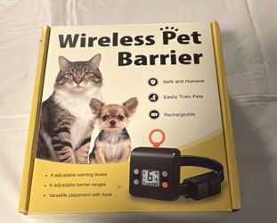 Wireless Rechargeable Pet Fence Barrier System Model B1-S Chihuahua