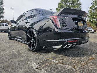20" Asanti Wheels ABL-22 Alpha 5 Gloss Black Milled Rims and Tires
