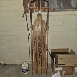 Vintage Speedway Snow Sled 
