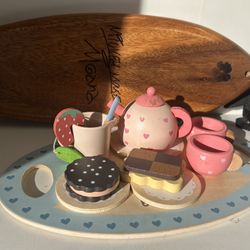 Wooden Toy Tea Set 