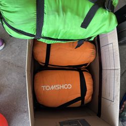 3 Tomshoo Sleeping Bags 