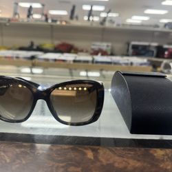 Prada Women’s Brown Sunglasses w/ Case 