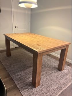 Ashley Furniture Wood Dinning Table