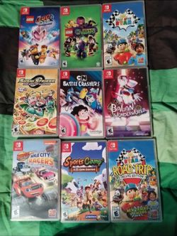 Nintendo switch games, $15 each