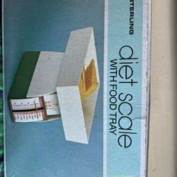 Diet Scale With Food Tray