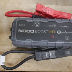 NOCO BOOST HD GB70 12V 2000A PORTABLE JUMP BOX 891445-1