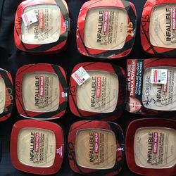 New L’Oréal Infallible Fresh Wear Powder Foundations 