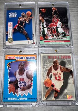 Michael Jordan sports cards Topps fleer