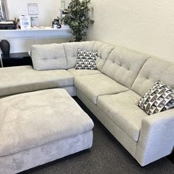 Sectional By Ashley Furniture With Large Chaise 