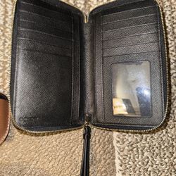 Small Coach Cell Phone Wallet 