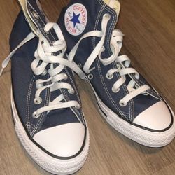 Brand new Navy Blue Converse