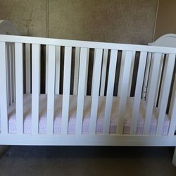 3 In 1 Crib, With Mattress 