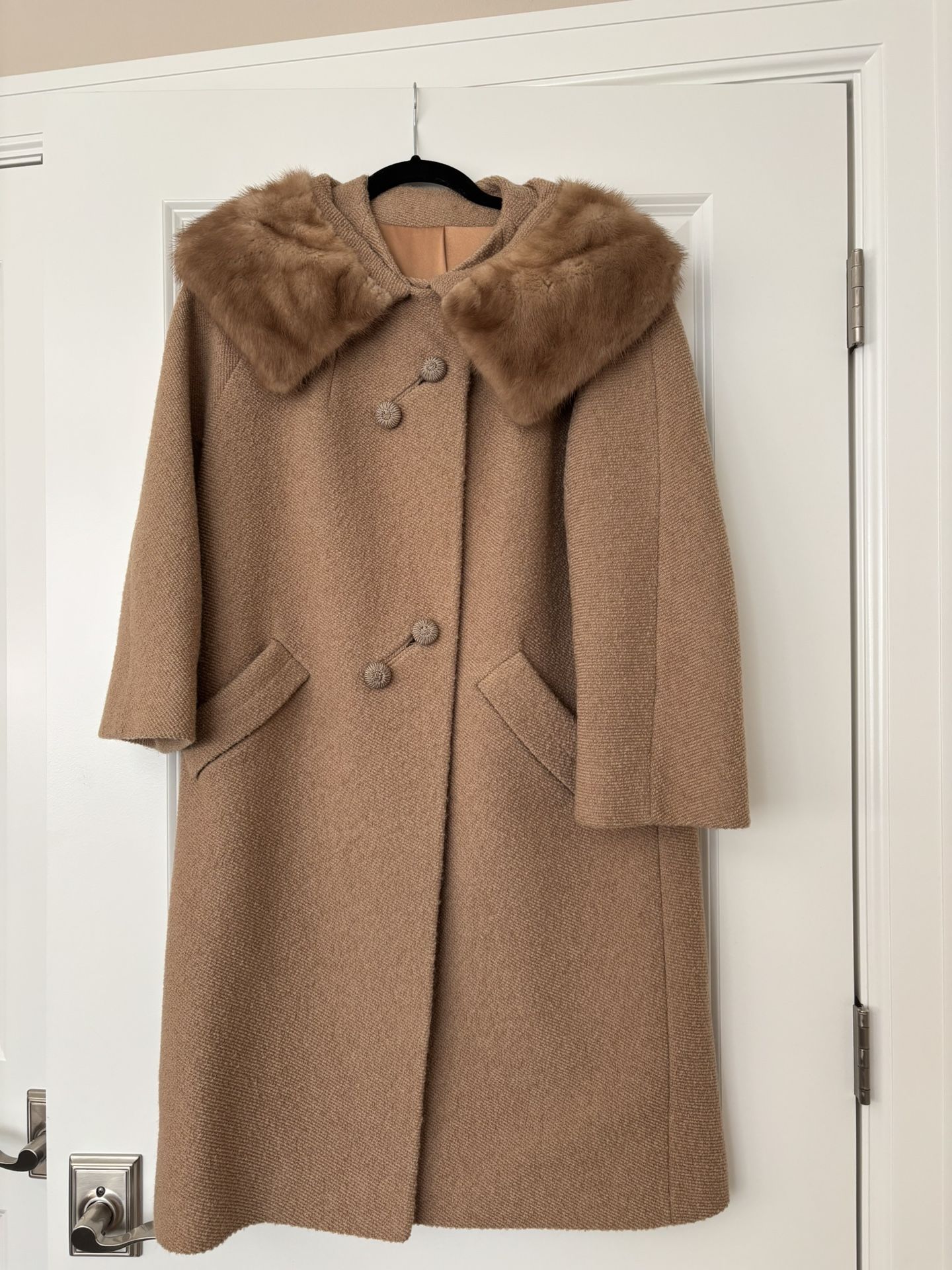 Vintage Siari Original Cashmere Women’s Size Small Wool Coat