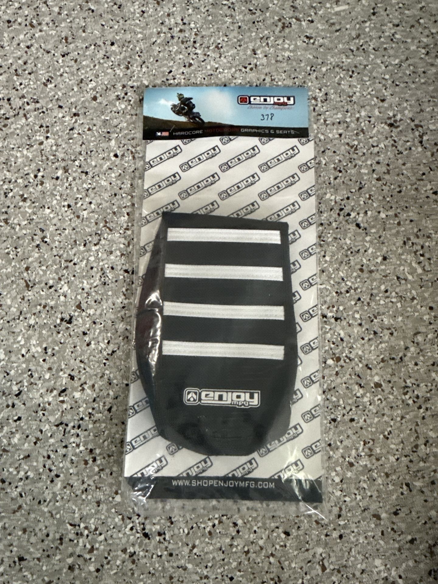 Enjoy White Ribs Seat Cover For Super 73 Zx, Z1, And Z Miami
