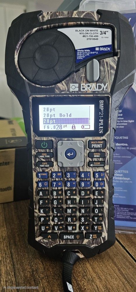 BMP 21 PLUS LABEL PRINTER $OBO