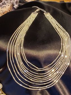 Avon Silver color necklace