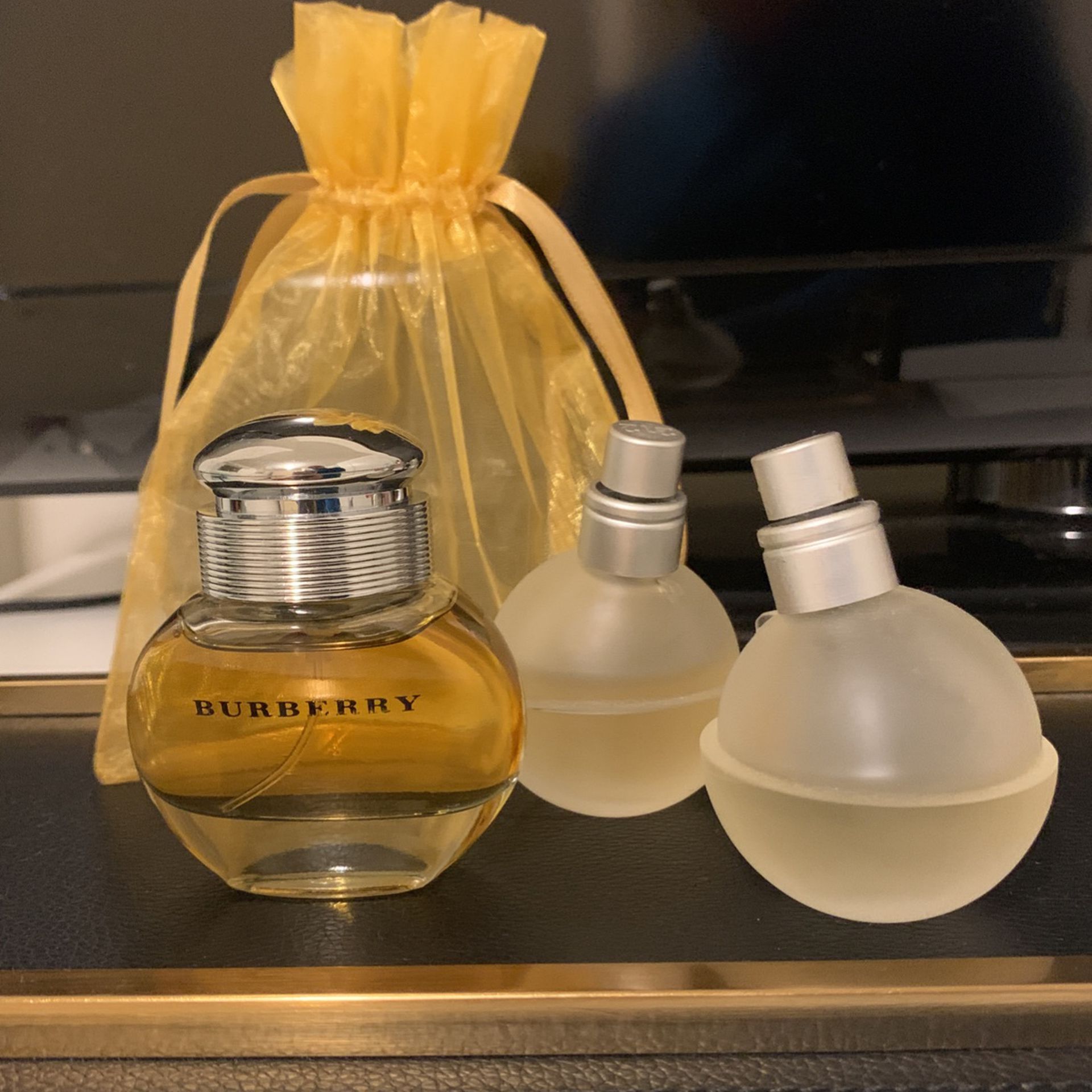 Perfume set, two are by Carolina Herrera 212, and one, Burberry all for  women. for Sale in Hagerstown, MD - OfferUp