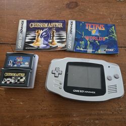 Gameboy Advance Plus 2 Games And Manuals 